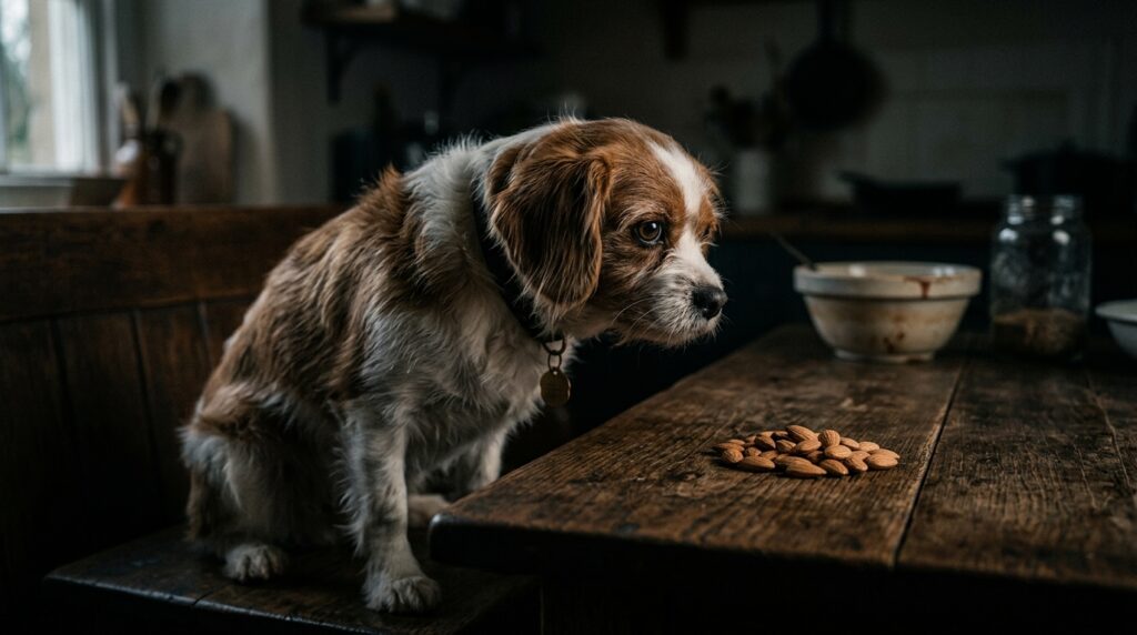 Can dogs eat almonds choking risk warning.