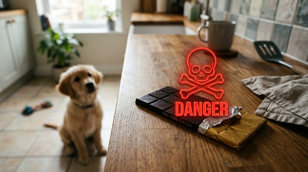 Can dogs eat chocolate toxic warning for dogs.