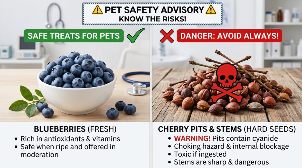 Can dogs eat cherries toxic pit and cyanide warning.