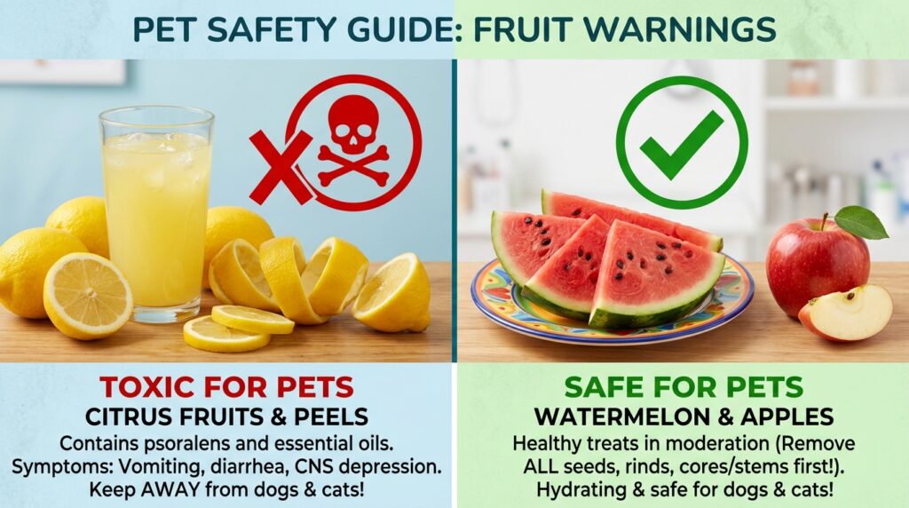 Can dogs eat lemons toxic peels and psoralens.