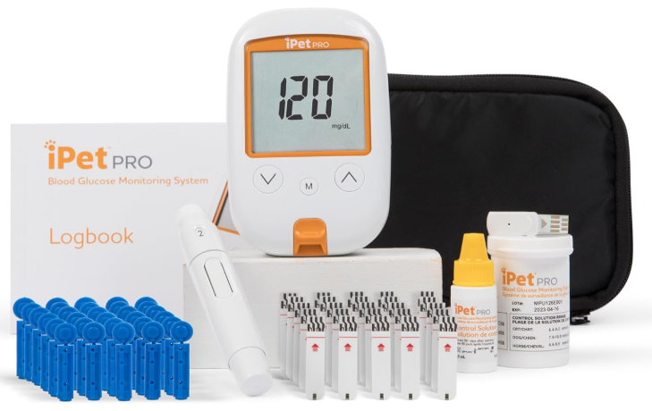 iPet PRO Starter Kit which is one of the best dog glucose monitors