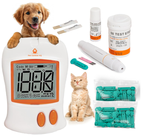 Pet Control HQ Starter Kit which is one of the best dog glucose monitors