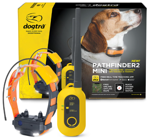Dogtra Pathfinder 2 Mini representing the best gps dog collars with no monthly fee
