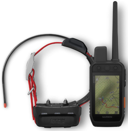 Garmin Alpha 200i bundle representing the best gps dog collars with no monthly fee