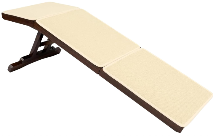 PetSafe CozyUp wooden ramp representing the best dog ramps for older dogs
