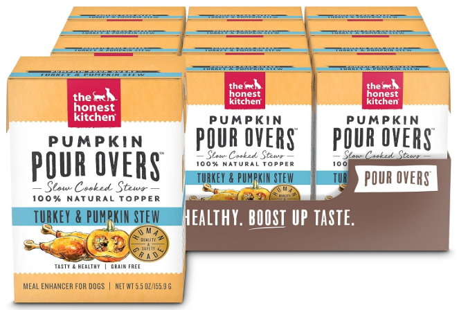 The Honest Kitchen stew representing low fat thanksgiving dog treats for pancreatitis